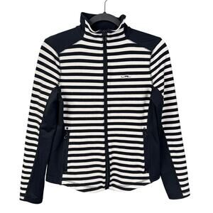 LAUREN RALPH LAUREN Active Petite M Full Zip High Neck Track Jacket Athleisure